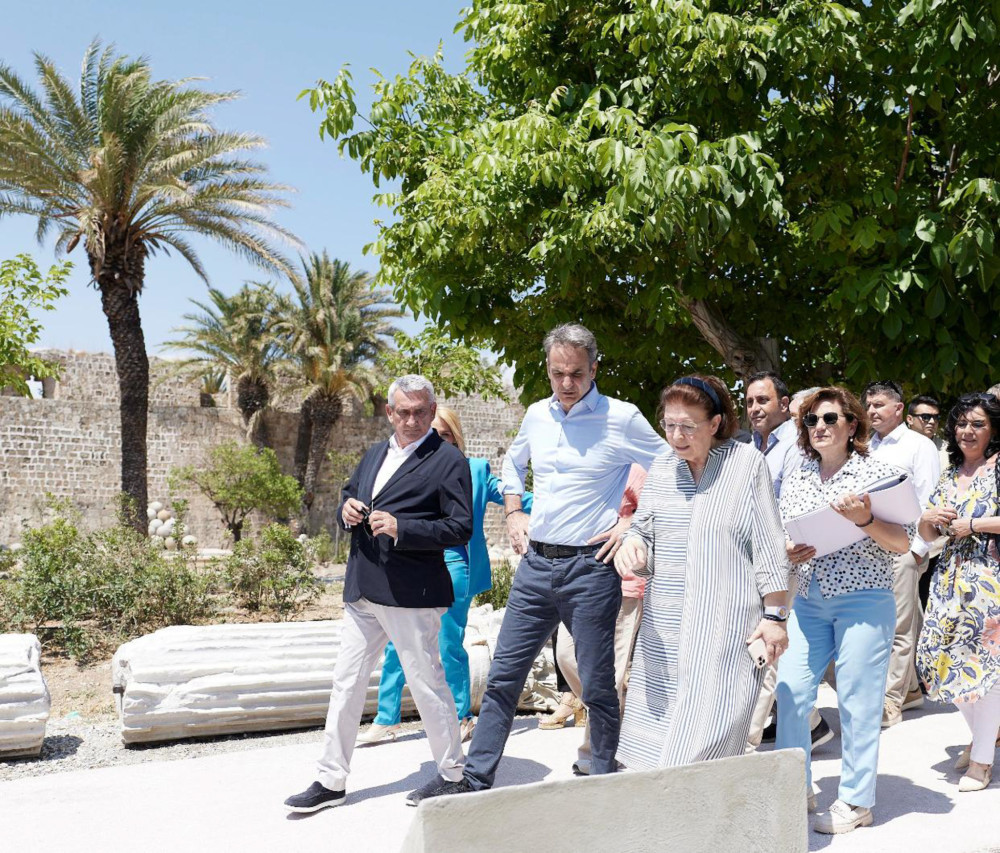 Λίνα Μενδώνη από Ρόδο: Αποδίδουμε έναν μοναδικό αρχαιολογικό χώρο, αθέατο για 75 χρόνια (photos)