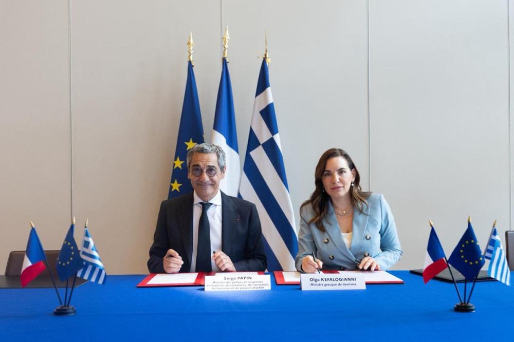 Όλγα Κεφαλογιάννη: Ελλάδα και Γαλλία διαμορφώνουν μαζί το μέλλον του ευρωπαϊκού τουρισμού