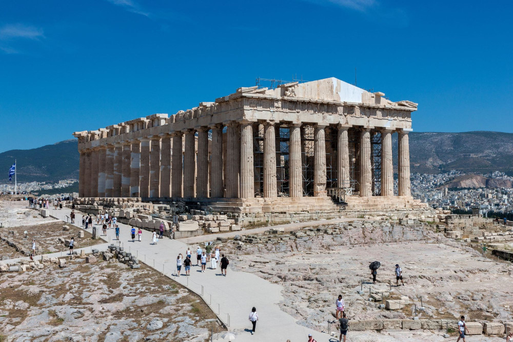 Λίνα Μενδώνη: Το δυτικό αέτωμα του Παρθενώνα συμπληρώνεται μετά από 220 χρόνια