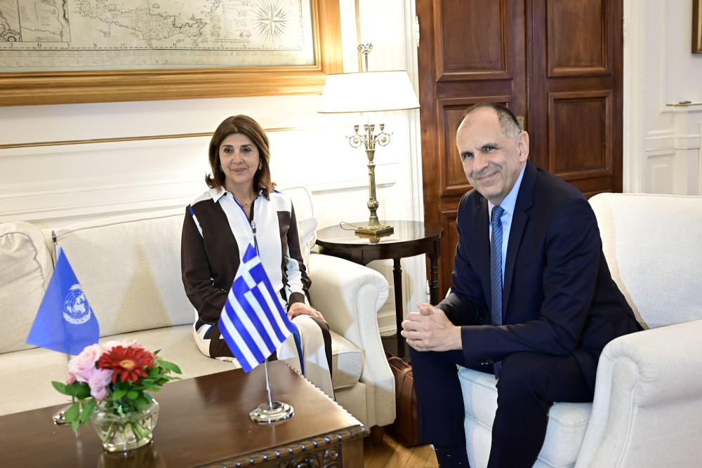 Συνάντηση Γεραπετρίτη - Κουεγιάρ για το Κυπριακό, στήριξη στις προσπάθειες του ΟΗΕ