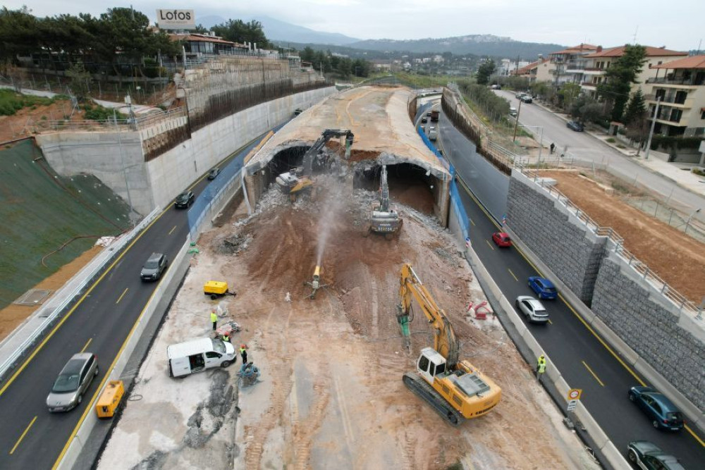 Θεσσαλονίκη: κυκλοφοριακό «έμφραγμα» λόγω Flyover - Κλειστή η γέφυρα Πανοράματος (video)