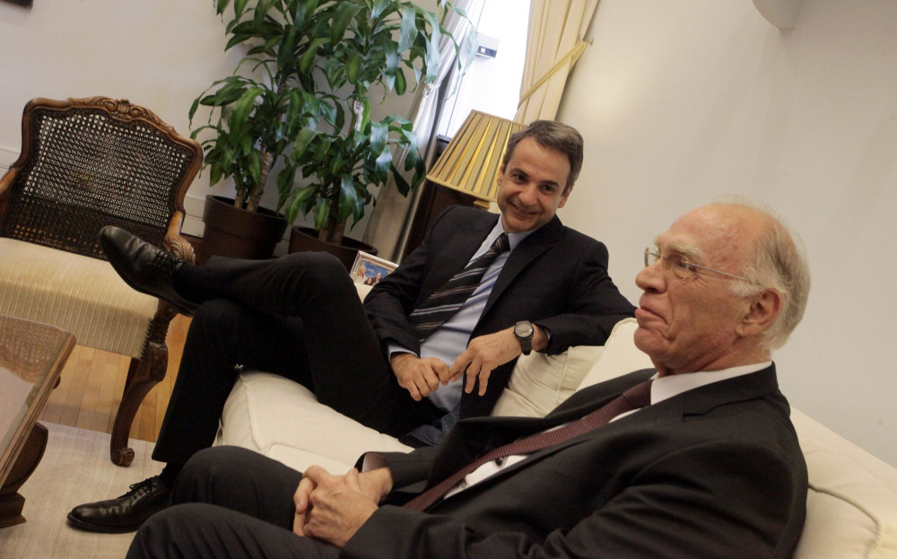 Συλλυπητήρια ανάρτηση του Κυριάκου Μητσοτάκη για τον θάνατο του Βασίλη Λεβέντη