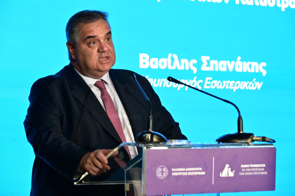 Βασίλης Σπανάκης: Προστασία για 1,5 εκατ. ζώα συντροφιάς