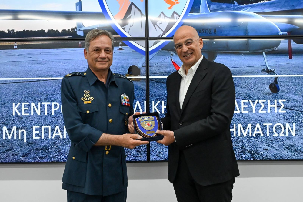 Νίκος Δένδιας: Η Ελλάδα βάζει στόχο να γίνει η κορυφαία δύναμη στα drones στην ΕΕ έως το 2030
