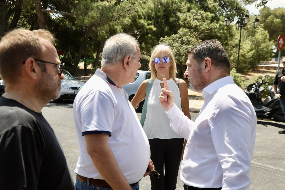 Νίκος Χαρδαλιάς: Σε εξέλιξη εκτεταμένα έργα οδικής ασφάλειας από την Περιφέρεια Αττικής στην Πεντέλη