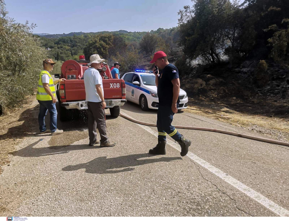 Δύο συλλήψεις για πρόκληση πυρκαγιάς σε Ανατολική Αττική και Εύβοια