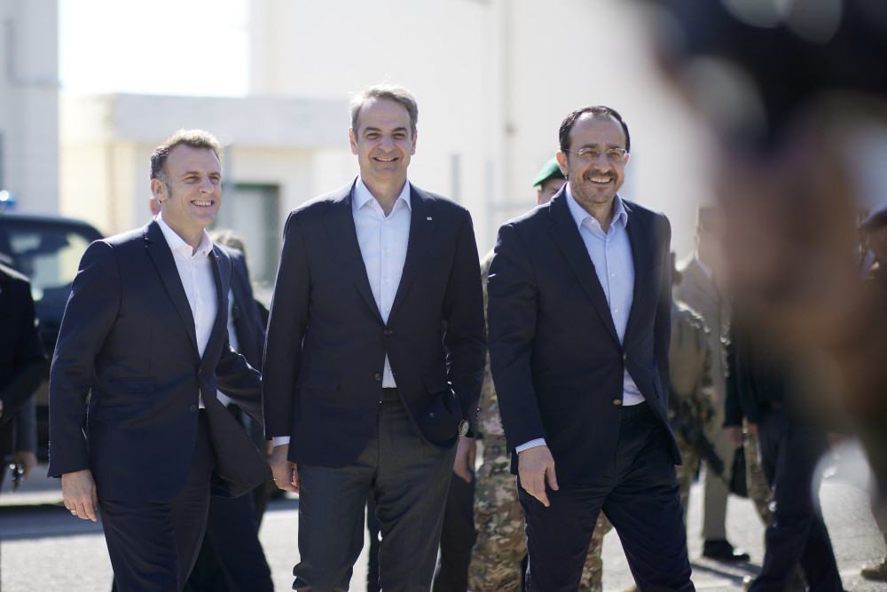 Μητσοτάκης - Μακρόν - Χριστοδουλίδης: Επίσπευση του GSI με νέα navtex για τις έρευνες Ελλάδας - Κύπρου