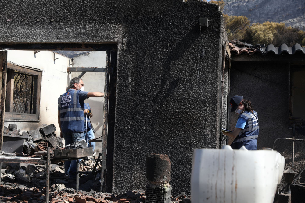 325 αυτοψίες στις πυρόπληκτες περιοχές - Κατσαφάδος: Στο επόμενο στάδιο η κρατική αρωγή