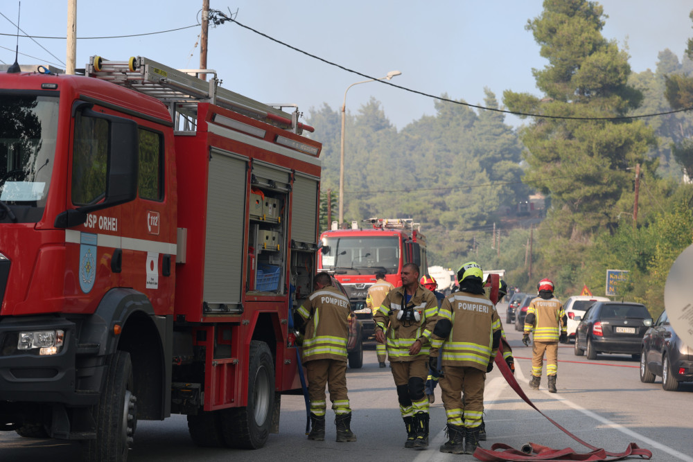 ΕΚΑΒ: σε αυξημένη επιχειρησιακή ετοιμότητα για την πυρκαγιά στη Σίβηρη Χαλκιδικής