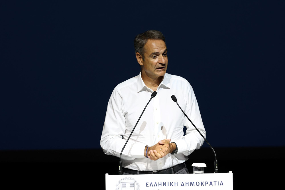 Live η ομιλία Μητσοτάκη στην εκδήλωση «Εθνική στρατηγική για την περιφερειακή και τοπική ανάπτυξη - Βόρεια Ελλάδα»