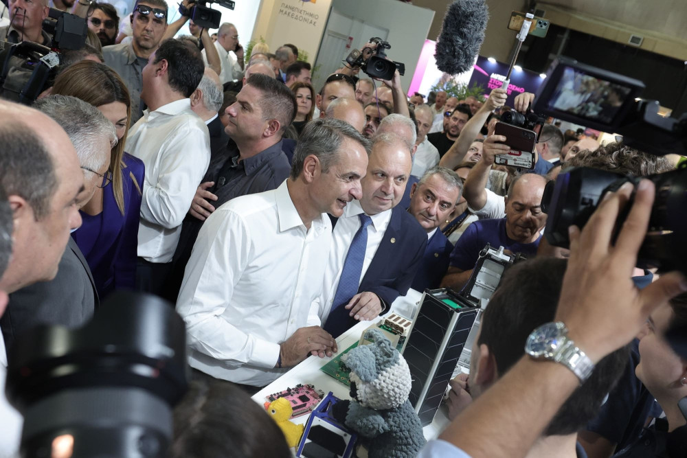 Στα εγκαίνια της 90ής ΔΕΘ ο Κυριάκος Μητσοτάκης: το παρασκήνιο της επίσκεψης στα περίπτερα  (photos - video)