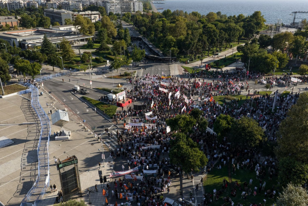 90ή ΔΕΘ: σε εξέλιξη οι συγκεντρώσεις, 6 προσαγωγές και  6 συλλήψεις - Αστακός το κέντρο της Θεσσαλονίκης