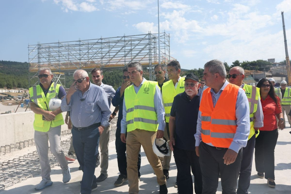 Επίσκεψη Χρίστου Δήμα στο εργοτάξιο του Flyover: πάνω από 60% η υλοποίησή του