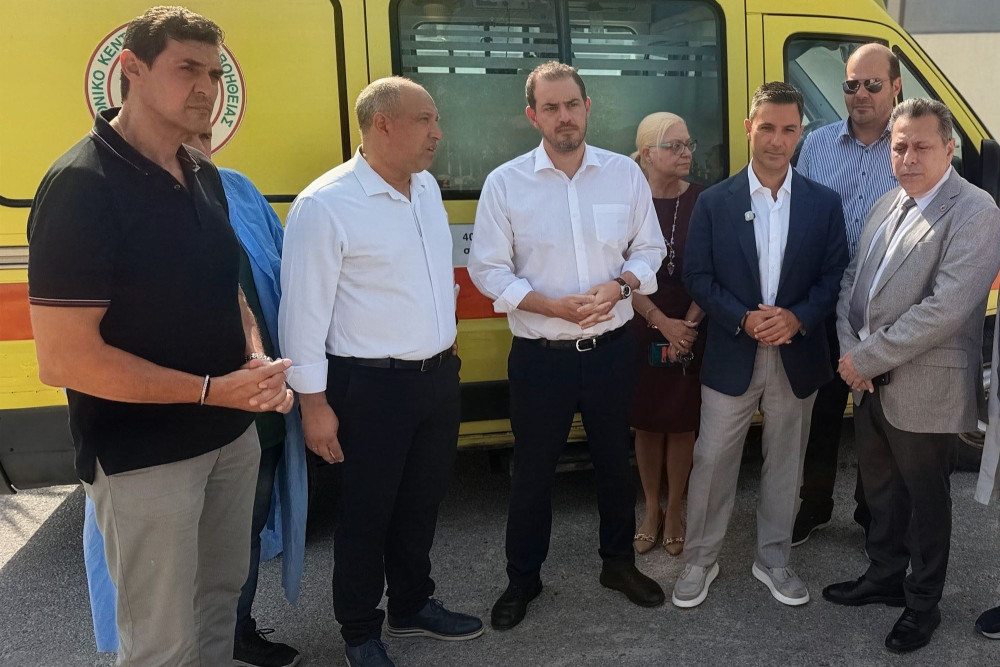 Σταμάτης Πουλής για το νέο ασθενοφόρο στα Μέγαρα: Ενίσχυση των υπηρεσιών υγείας στη Δυτική Αττική
