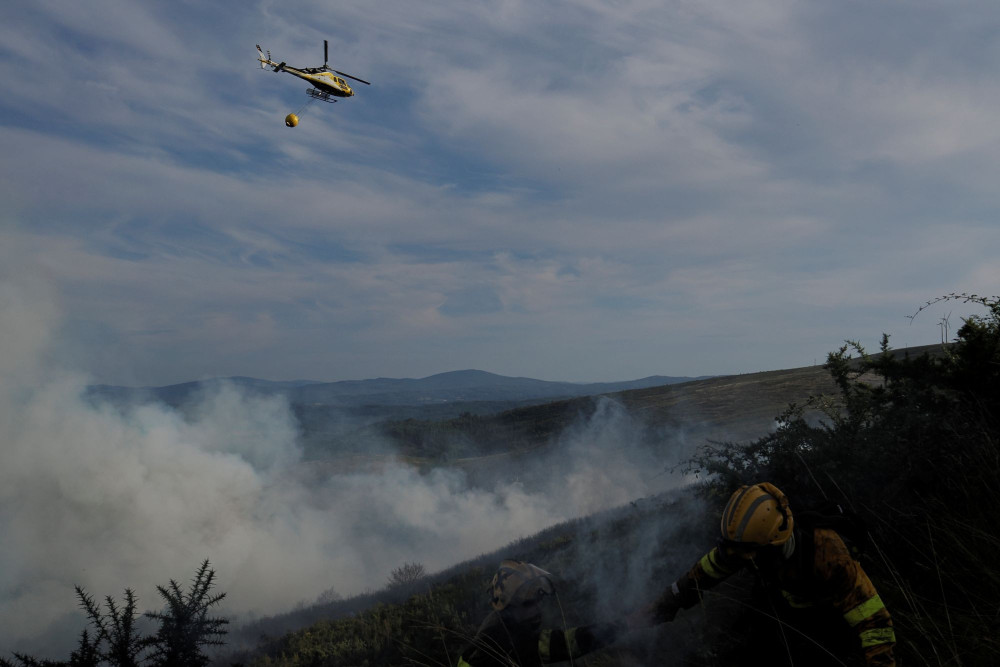 Ισπανία: νέα πυρκαγιά δυτικά της Μαδρίτης, 3.500 κάτοικοι σε επιφυλακή