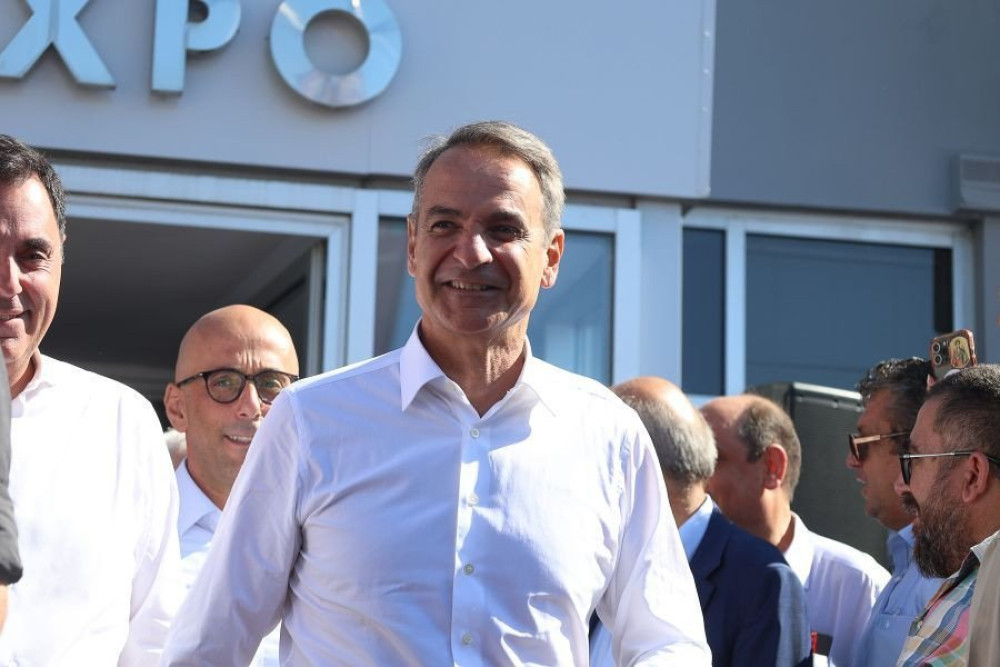 Ο Κυριάκος Μητσοτάκης στο Καστελλόριζο το Σαββατοκύριακο