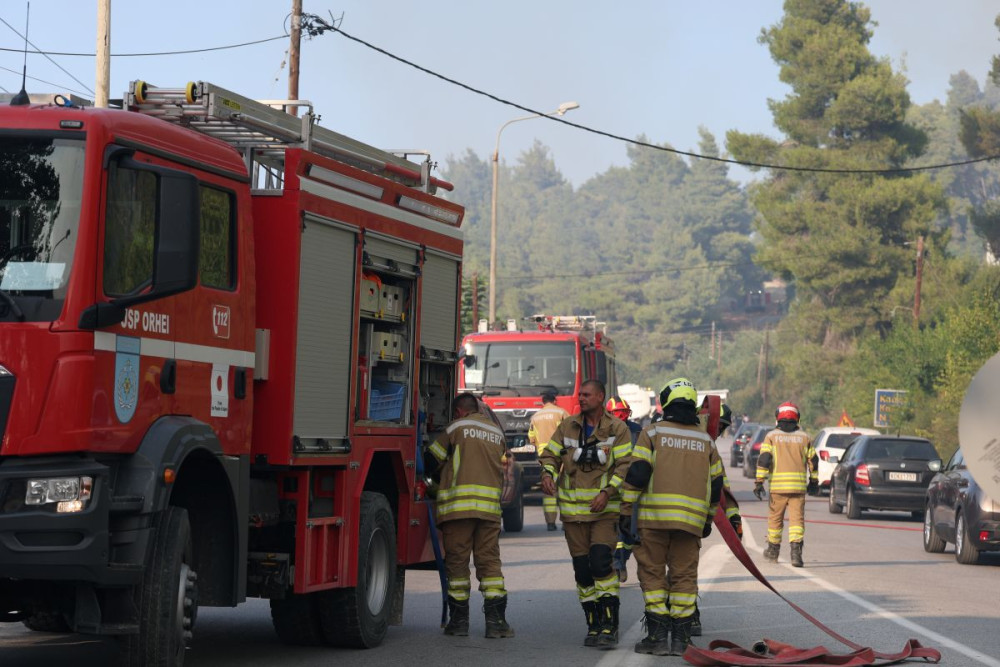 Ρέθυμνο: καλύτερη η εικόνα της φωτιάς - Εστάλη μήνυμα 112 για εκκενώσεις περιοχών