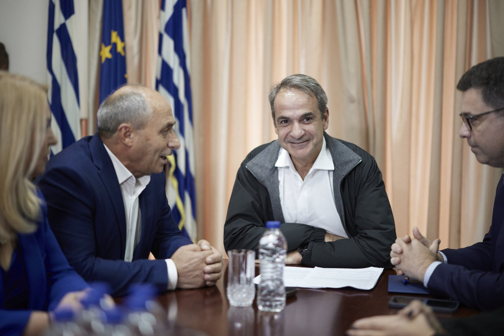 Κυριάκος Μητσοτάκης από την Πιερία: «Καμία περιοχή δεν πρέπει να είναι ξεχασμένη»