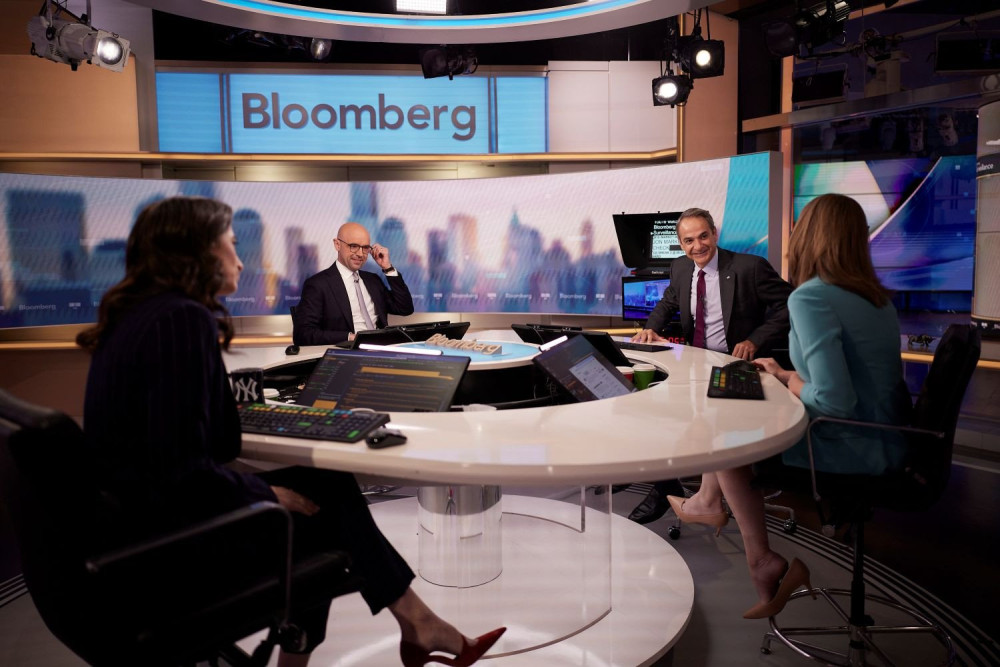 Κυριάκος Μητσοτάκης στο Bloomberg: Δύσκολος ο χειμώνας - Χρειάζεται μεγαλύτερη δημοσιονομική ευελιξία από την Ευρώπη (video)