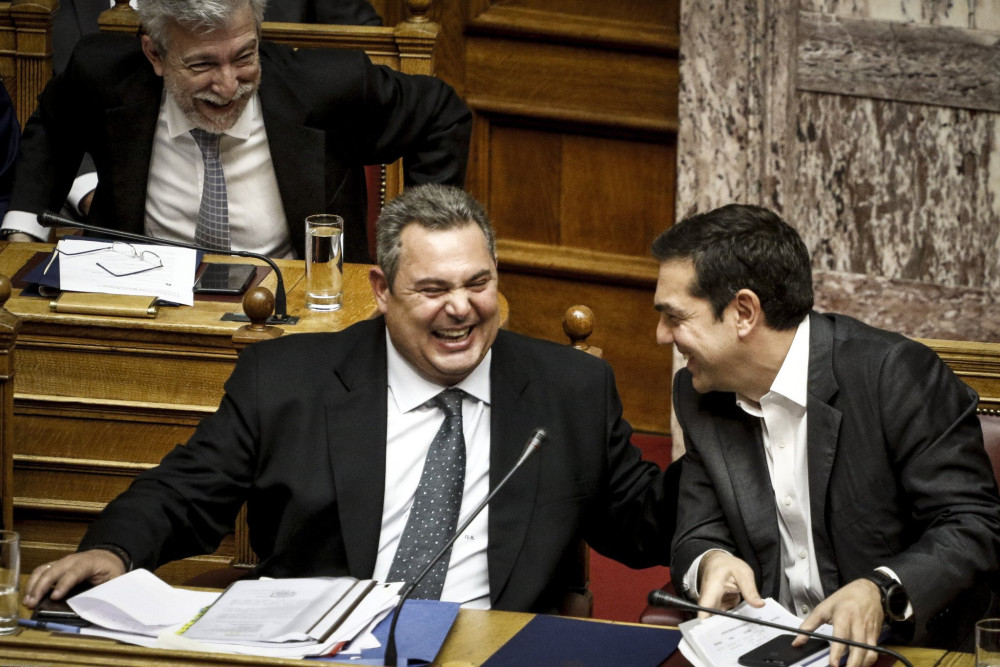 Καμμένος σε ρόλο… Τσιπρομάχου: «Με αριστερό πρωθυπουργό οι συμφωνίες κλείνουν πιο εύκολα» (video)