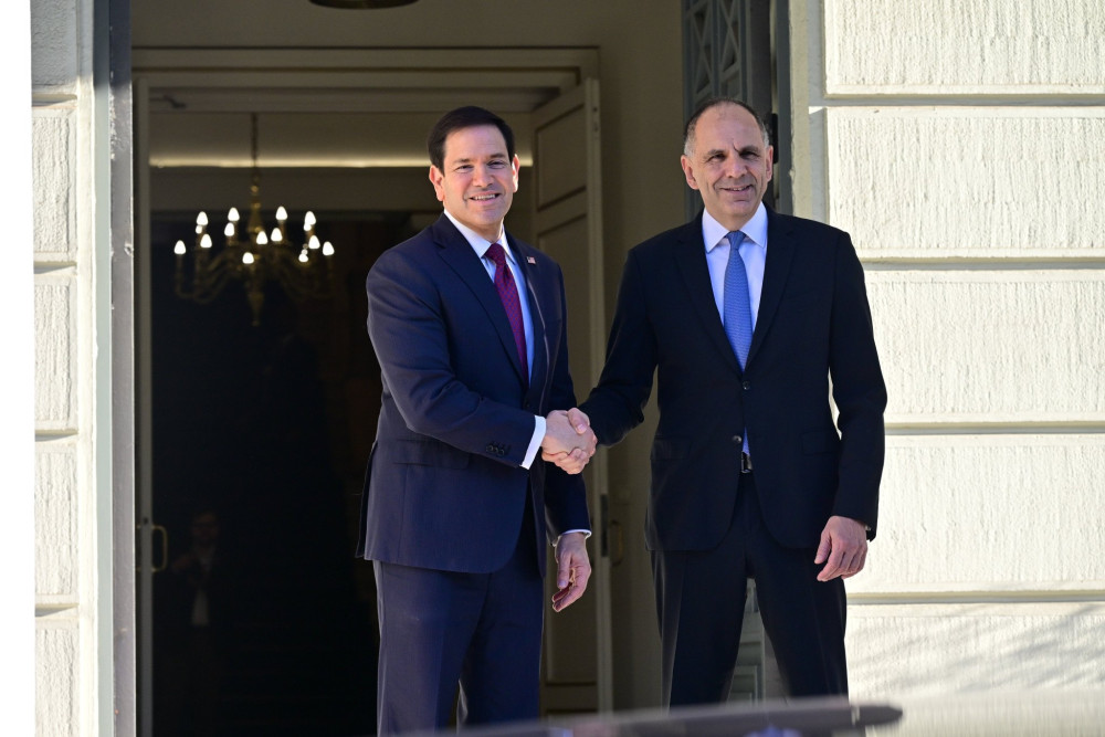 Ρούμπιο στο ΥΠΕΞ: συνάντηση με Γεραπετρίτη - Ξεκινά ο 6ος Στρατηγικός Διάλογος Ελλάδας-ΗΠΑ (video)