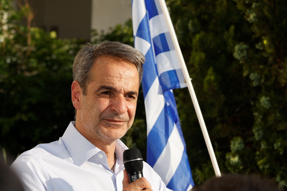 Κυριάκος Μητσοτάκης από την Κατερίνη: Τα «γαλάζια γράμματα» που ειρωνεύτηκαν άλλαξαν την ευρωπαϊκή ατζέντα