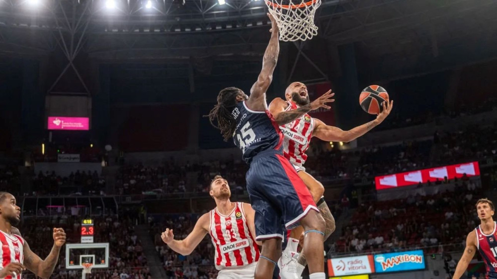 Ολυμπιακός: Επιβλητικό ξεκίνημα με 106-89 εκτός έδρας επί της Μπασκόνια