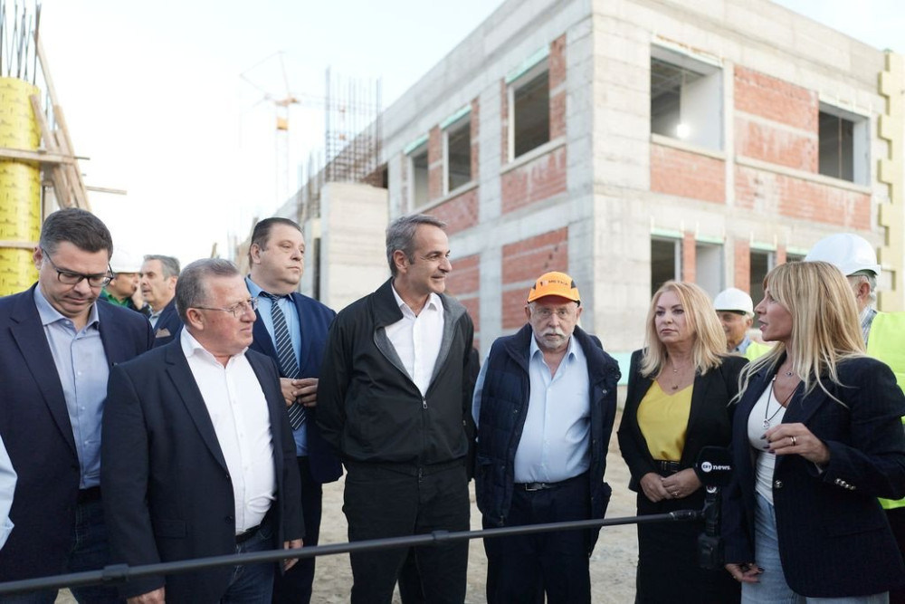 Κυριάκος Μητσοτάκης από την Κατερίνη: «Κόσμημα» για τη Βόρεια Ελλάδα το νέο Μουσικό Σχολείο