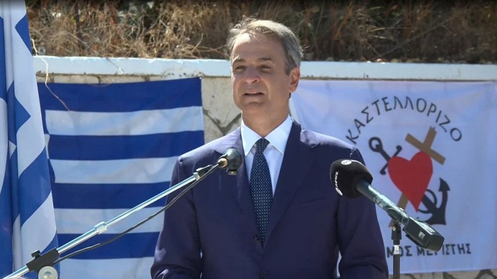 Μητσοτάκης από Καστελλόριζο: Δεν απειλούμε κανέναν, δεν δεχόμαστε απειλές ή υποδείξεις από κανέναν (video)
