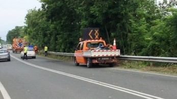 Θεσσαλονίκη: Τοποθέτηση στηθαίων στην περιφερειακή οδό