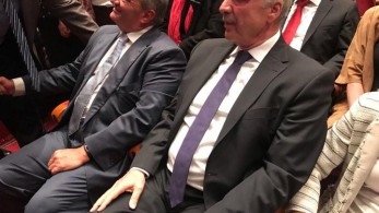 Πλήθος κόσμου στην ομιλία του Βαγγέλη Μεϊμαράκη παρουσία του Κ. Καραμανλή (ΦΩΤΟ )