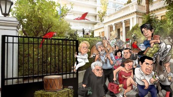 Η έξοδος των συριζαίων