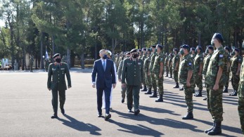 Σε ορκομωσία νεοσυλλέκτων στο Λιτόχωρο ο Αλκιβιάδης Στεφανής