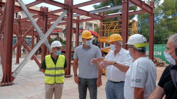 Επίσκεψη Κικίλια στο «Σωτηρία» για επίβλεψη του έργου κατασκευής 50 κλινών ΜΕΘ