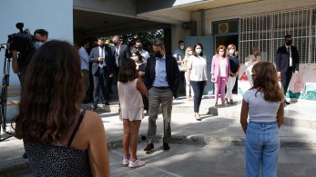 Μητσοτάκης σε μαθητές: Φέτος θα μάθουμε πως να είμαστε υπεύθυνοι πολίτες