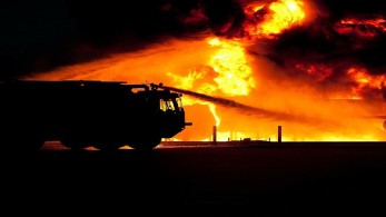 Φωτιά στο ΚΥΤ της Σάμου – Ισχυρές πυροσβεστικές δυνάμεις στο σημείο