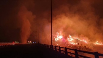 Φωτιά στο ΧΥΤΑ Φυλής – Μήνυμα του 112 στους πολίτες