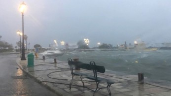 “Ιανός”: Προβλήματα ηλεκτροδότησης σε Κεφαλονιά, Ζάκυνθο και Ιθάκη-186 χιλιοστά βροχής στο Ιόνιο