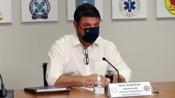 Χαρδαλιάς: Όλος ο κρατικός μηχανισμός είναι σε απόλυτη επιφυλακή για τον «Ιανό»