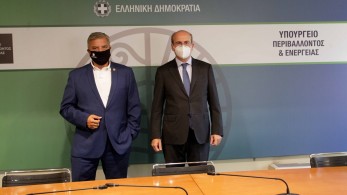 Σύσκεψη Χατζηδάκη-Πατούλη για το Σχέδιο Διαχείρισης Στερεών Αποβλήτων της Περιφέρειας Αττικής