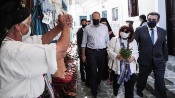 Κάρπαθος: Eπίτιμος δημότης η ΠτΔ Κατερίνα Σακελλαροπούλου