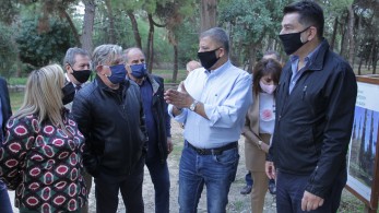 Στην τελική ευθεία η ανάπλαση του Άλσους Ν. Φιλαδέλφειας-Επίσκεψη Πατούλη