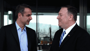 Το «ευχαριστώ» στα ελληνικά του Πομπέο στον Μητσοτάκη