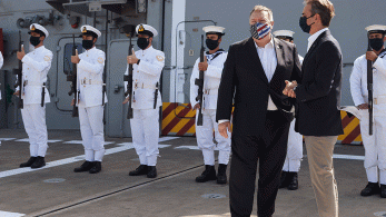 H επίσκεψη Μητσοτάκη-Πομπέο στη Σούδα μέσα από 45 φωτογραφίες