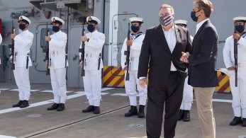 Στη βάση της Σούδας Πομπέο – Μητσοτάκης