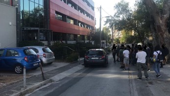 Επίθεση αντιεξουσιαστών στο “Πρώτο Θέμα”