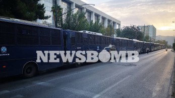 Δίκη Χρυσής Αυγής: Άνοιξε η κάθοδος της Αλεξάνδρας – 10.000 συγκεντρωμένους αναμένει η ΕΛΑΣ