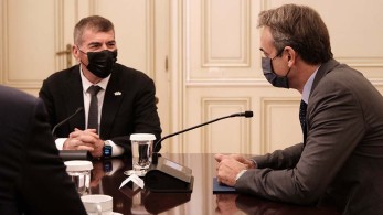 Διμερείς σχέσεις και Τουρκία στην συνάντηση Μητσοτάκη με τον ΥΠΕΞ του Ισραήλ