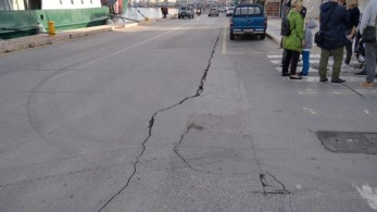 Ζημιές στη Χίο από τον ισχυρό σεισμό