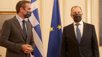 Μητσοτάκης σε Λαβρόφ: Ταραξίας με θρησκευτικό μανδύα η Τουρκία